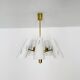 Austrian Brass Chandelier by Rupert Nikoll