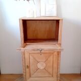 Small solid oak Art Deco sideboard