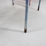 1960s Set of Eight Iron and Wood Armchairs/Dining Chairs,Czechoslovakia