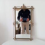 Vintage Hollywood Regency mirror from the 1950s.