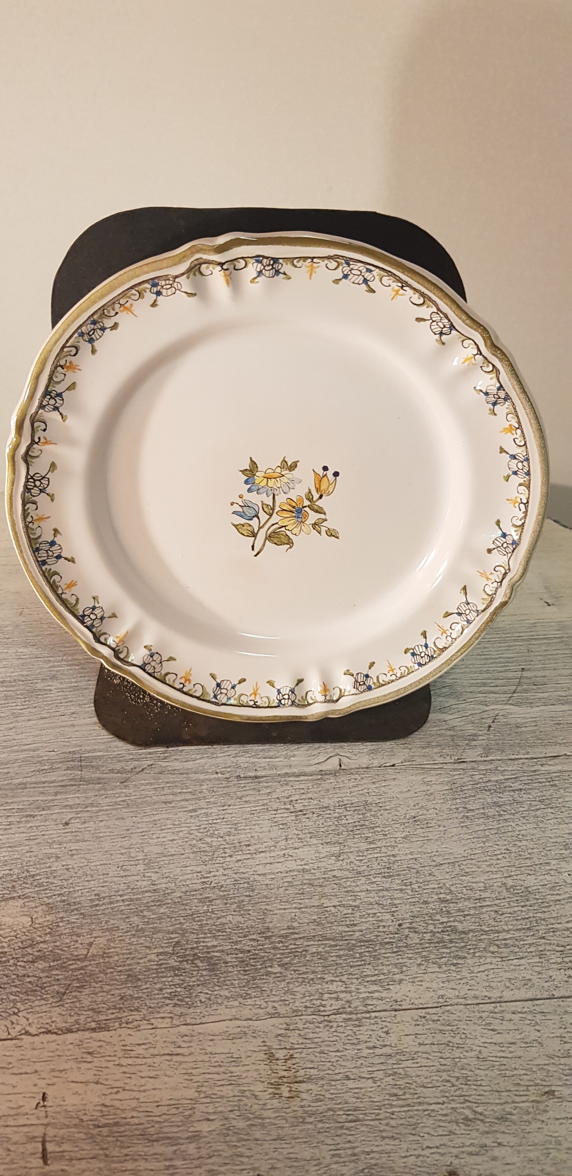Plate "Lallier à Moustier"