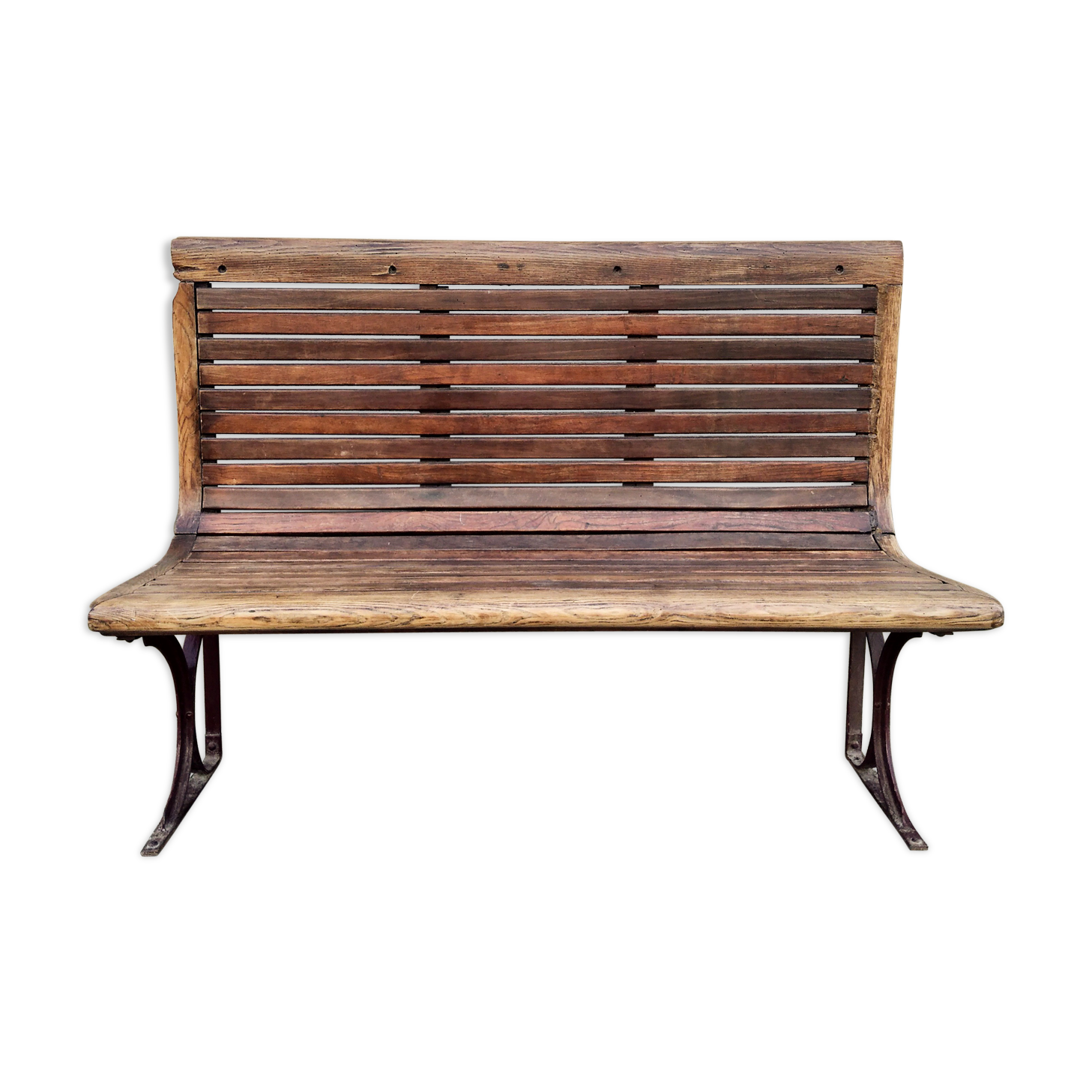 Paris metro bench 1924