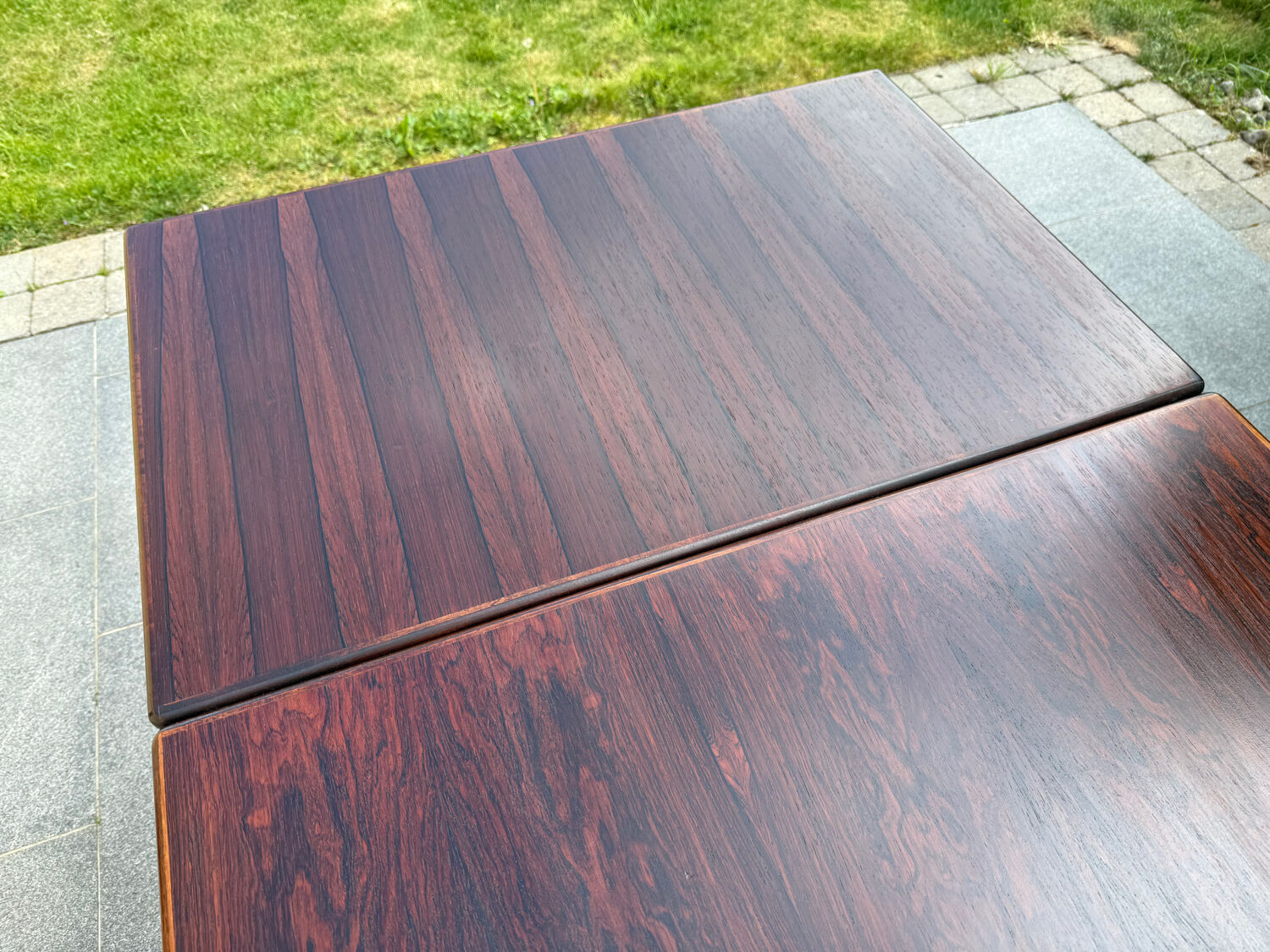 Scandinavian dining table rosewood 1960s