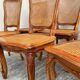Set of 6 Cane Chairs in Louis XV style