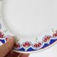 Set of 4 dessert plates, Moulin des Loups