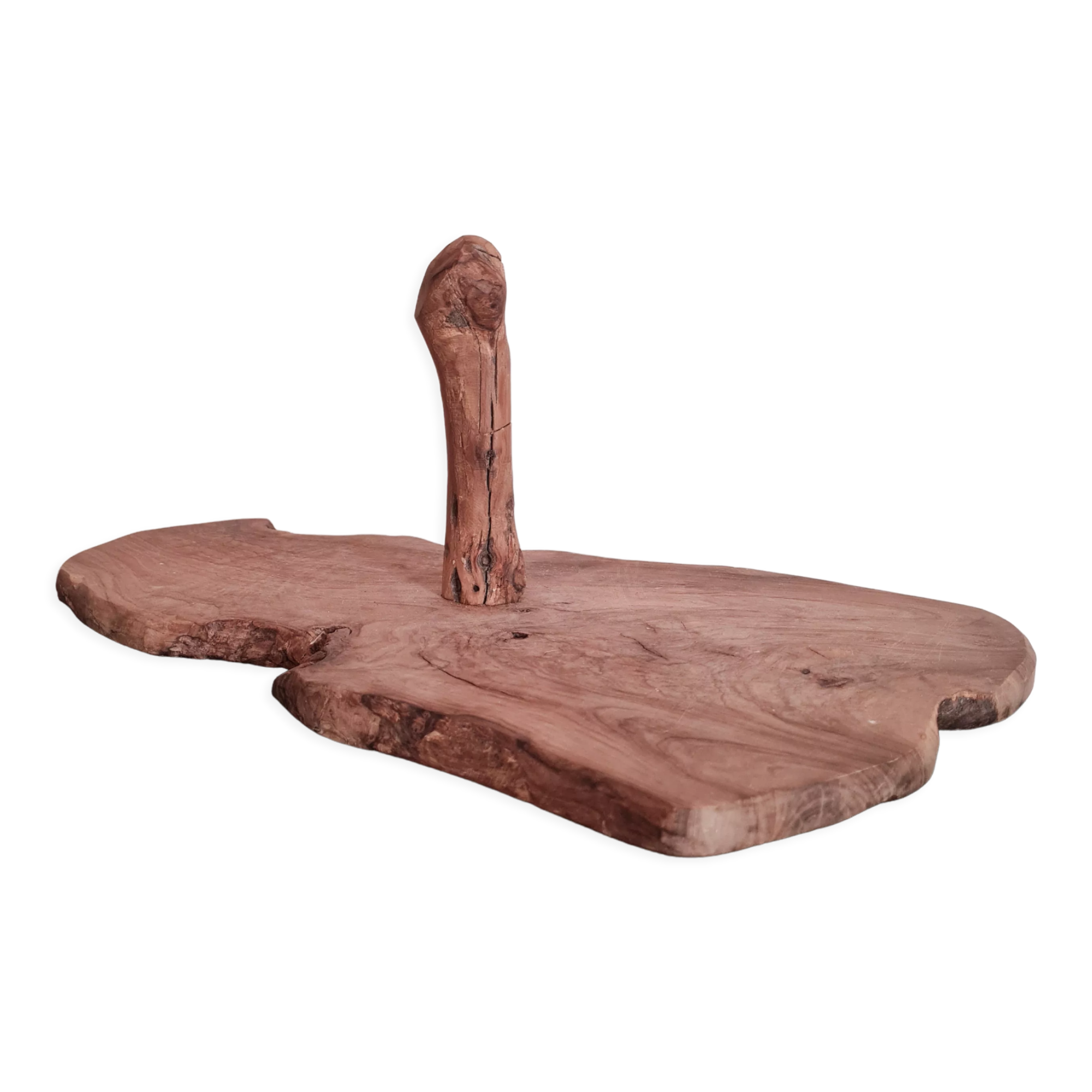 Brutalist wooden top