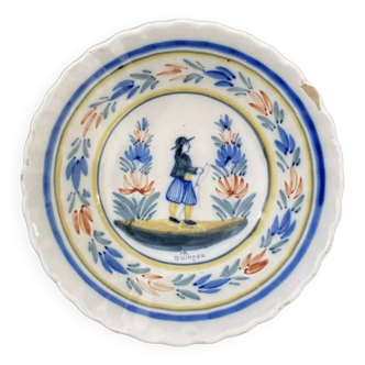 Breton dish Quimper 19th century