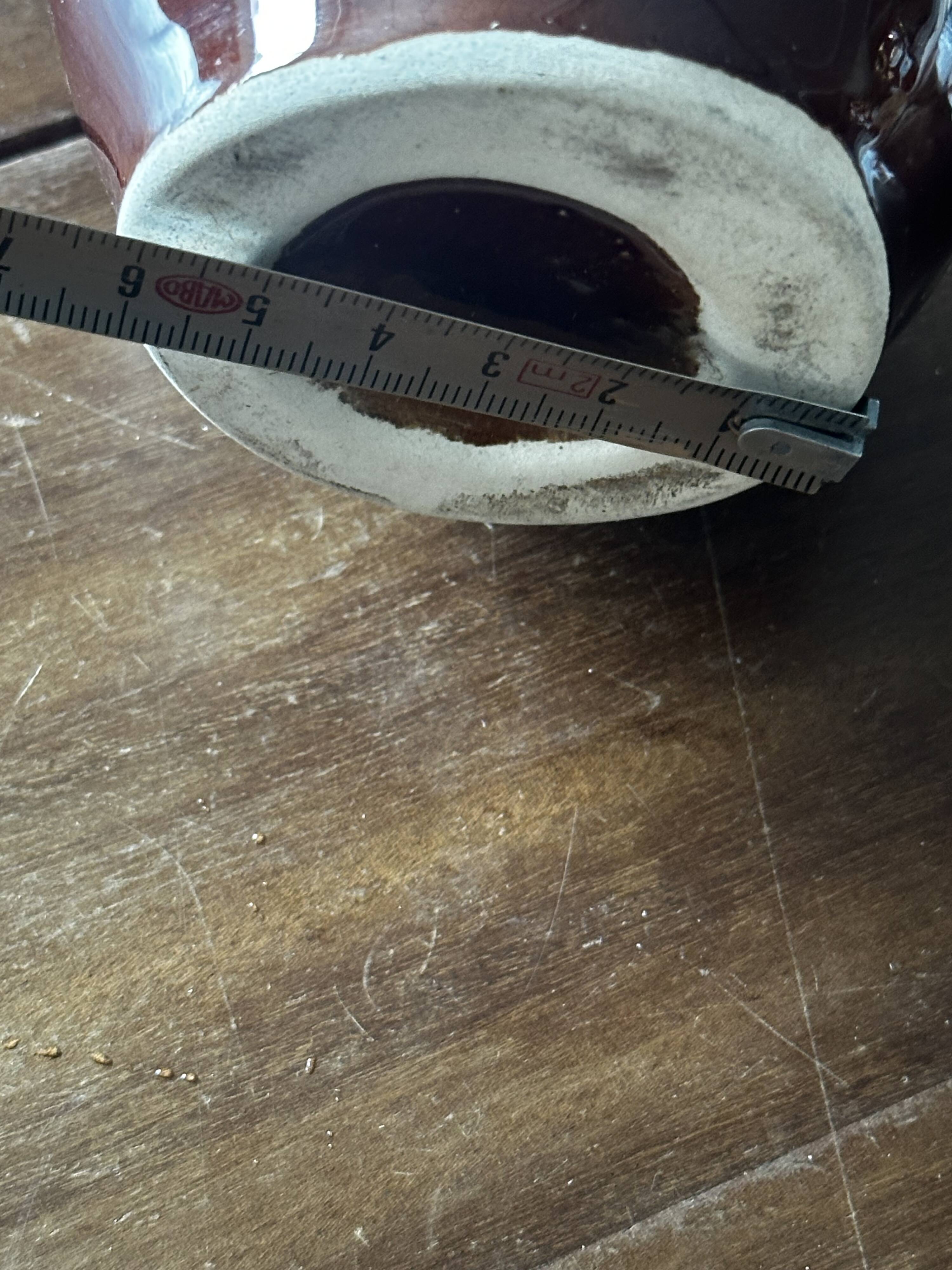 Vintage TriFlore Vase, Vallauris Ceramic, H 16 cm