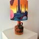 Lampe Space Age Upcycling Marei