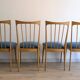 Ensemble de 4 chaises au style nordique minimaliste
