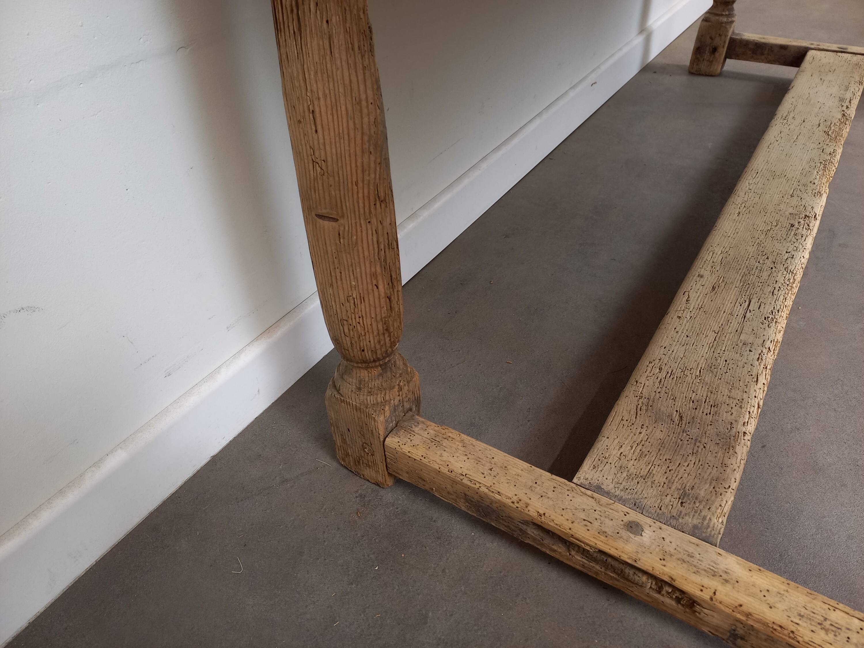 Antique farmhouse table