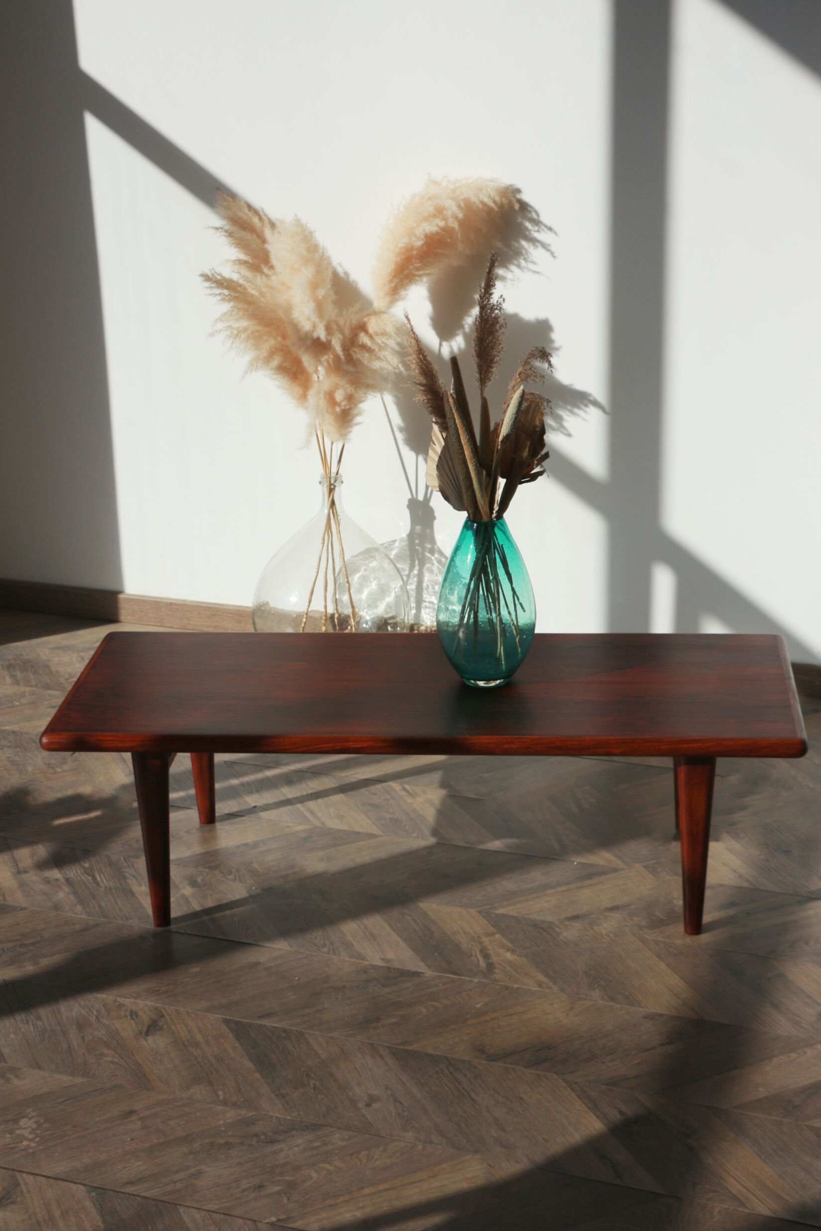 Coffee table - Rosewood and Solid Teak