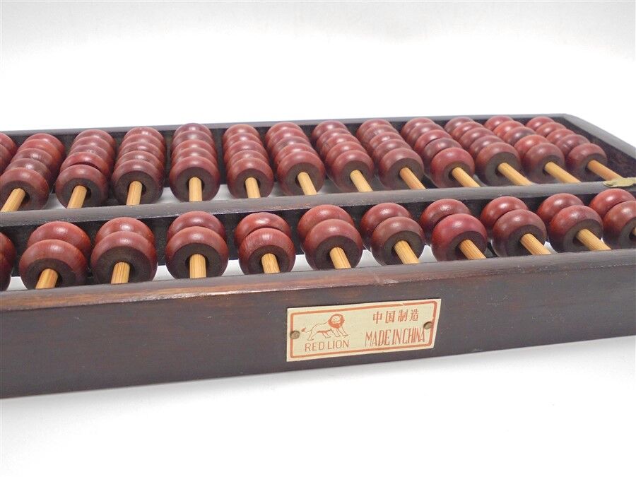 Wooden Chinese abacus