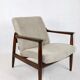 Fauteuil beige, années 1970