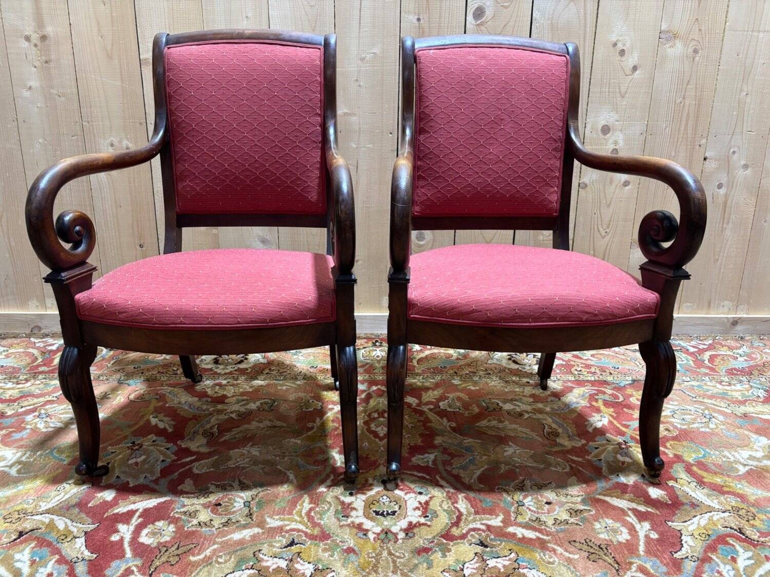 Pair of restoration armchairs (copy)