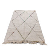Berber carpet colored diamonds 145x245 cm