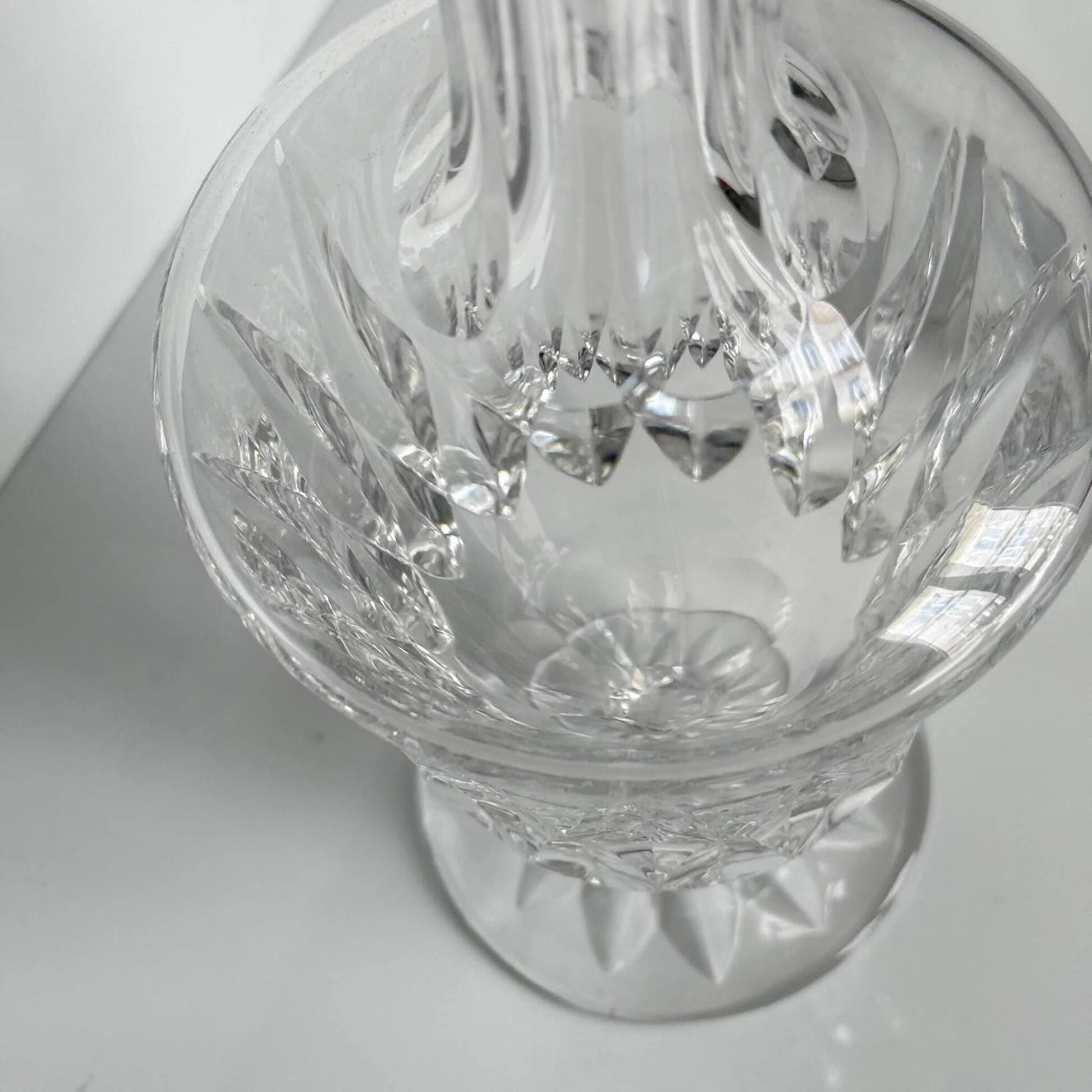 Crystal carafe from Saint-Louis – elegant size