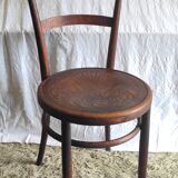 Chaise bistrot par Fischel en bois courbé – début XXème