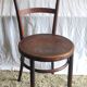 Bistro chair by Fischel in curved wood – early twentieth century