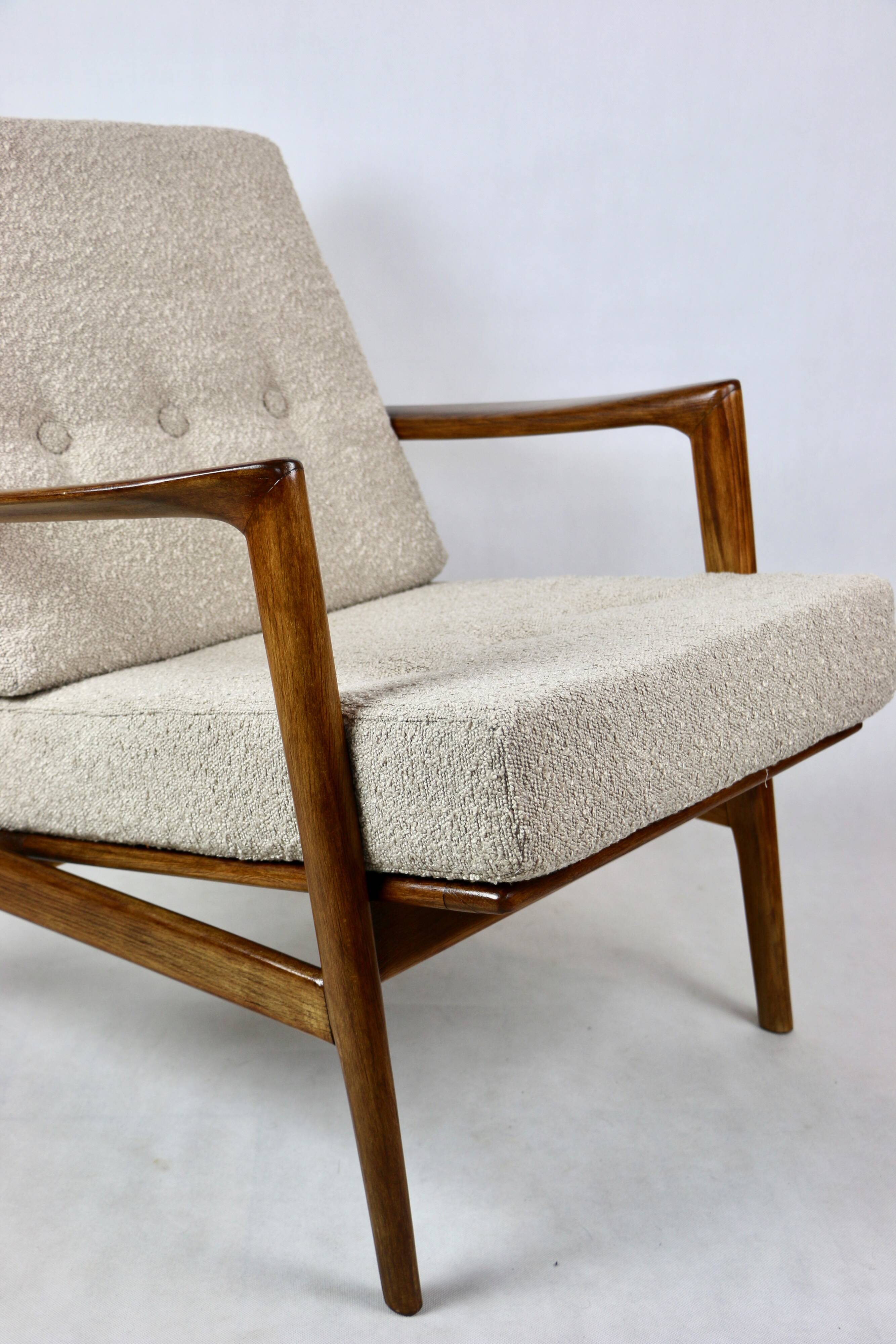 Polish Beige Stefan Armchair, 1970s