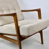 Polish Beige Stefan Armchair, 1970s