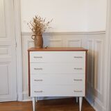 Vintage chest of drawers bobbin feet