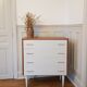 Vintage chest of drawers bobbin feet