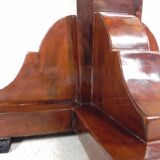 Art Deco style table with different types of inlaid wood