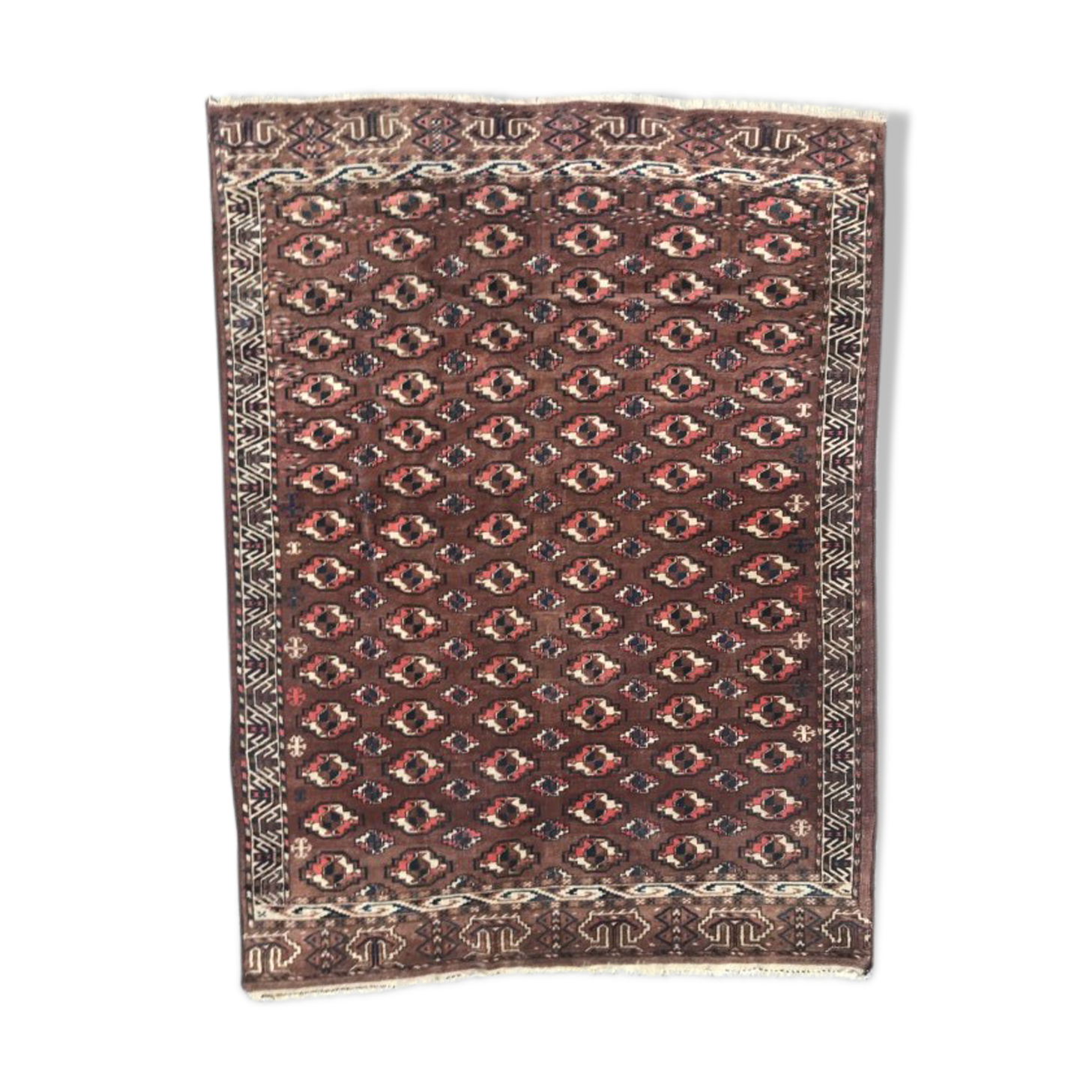 Carpet former Turkmen Afghan done hand 153 X 205 CM