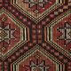 7x11 Kilim Dark Brown Large Area Handwoven Kilim Rug, 218x320 Cm