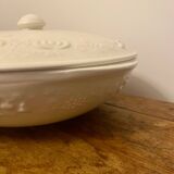 Vegetable dish/ Soup tureen Sarreguemines France Vintage