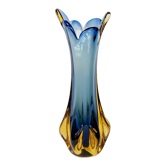 Mid century murano glass vase from made murano glass, italy, 1960s