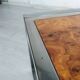 Elm burl coffee table