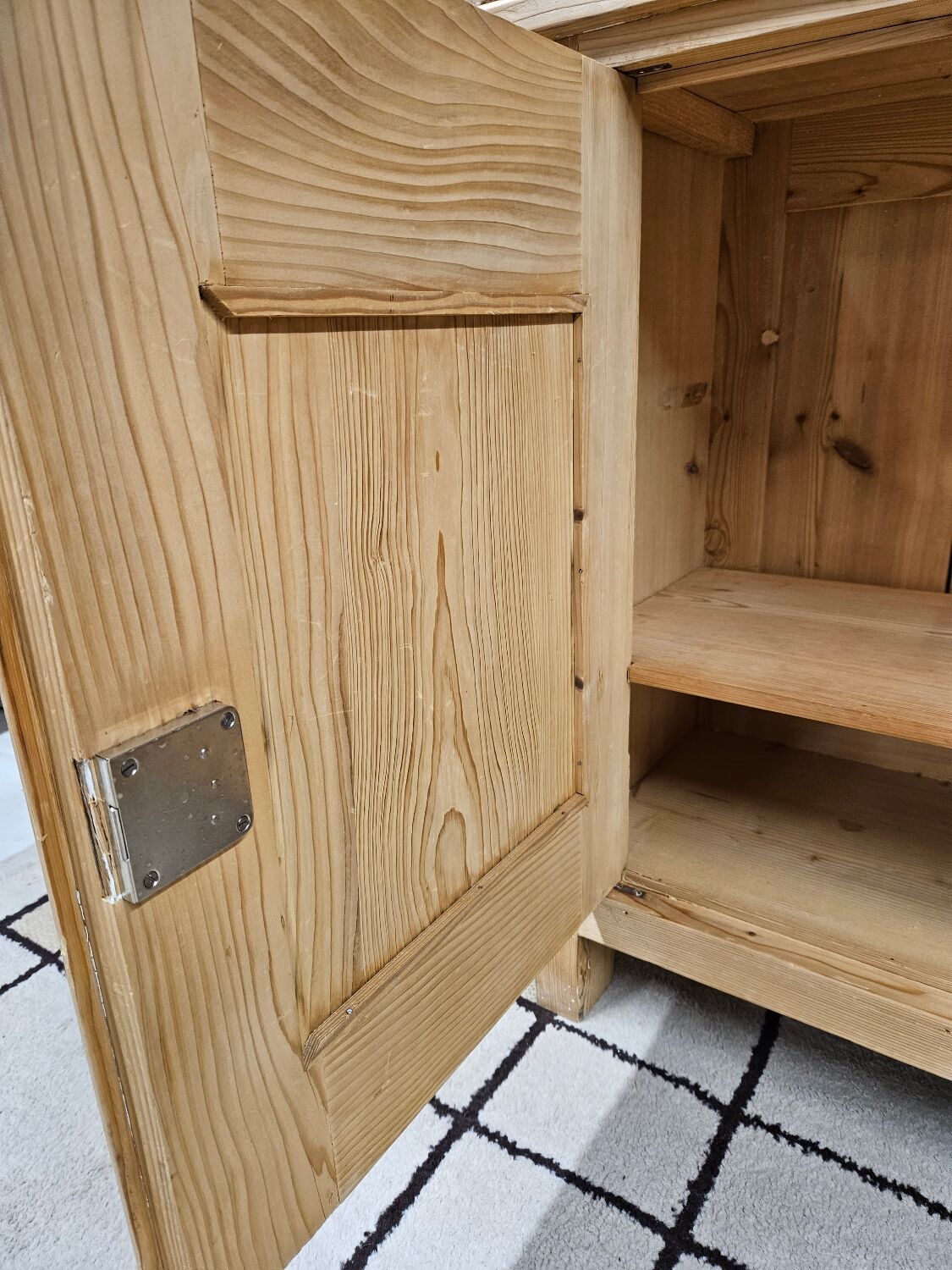 Vintage low sideboard fir 1960