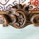 Neo-Renaissance banquette style with lion heads