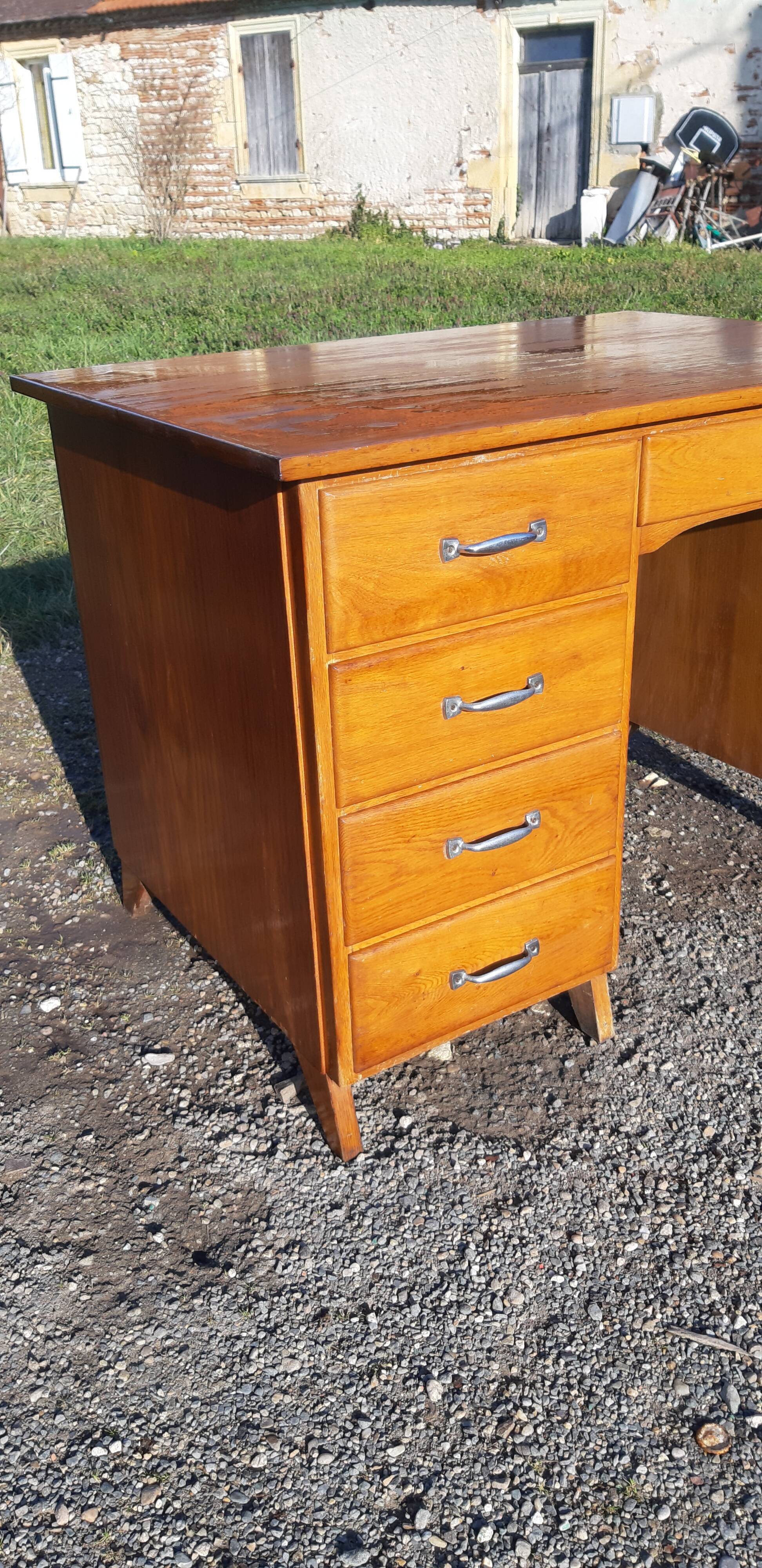 Vintage desk from the 50