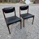 Paire de chaises scandinaves des années 60