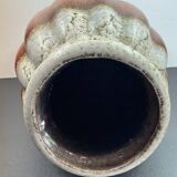 Modernist vase gadrons sheurich 205-40 lava orange w.germany vintage alle