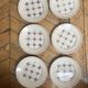 6 assiettes plates Badonviller modèle Normandie
