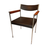 Fauteuil bureau en simili cuir