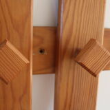 Wooden wall hook 9 hooks