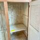 Art Deco solid wood wardrobe