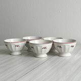 Set of 5 small ceramic bowls