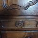 Regency 4-door cabinet sideboard in carved walnut
