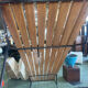 "Bertoia" bench Knoll