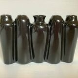 Black tulip flower spike vase