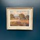 Original Oil on Canvas – “Landskap” by R. Keswik – Signed – Vintage