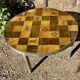 Circular coffee table