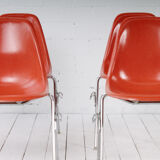 Set of 4 side chairs by Charles & Ray Eames for Herman Miller