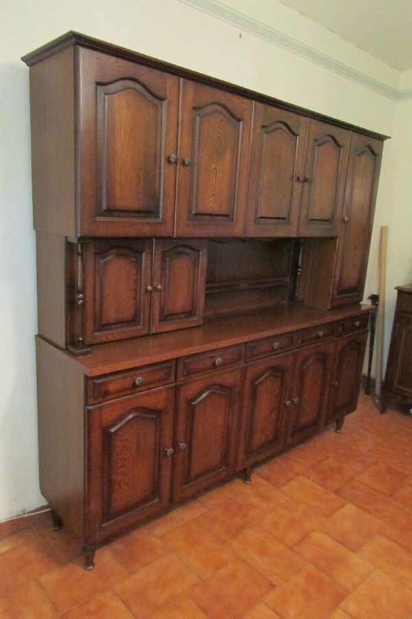 Oak kitchen buffet from the 70s and 80s